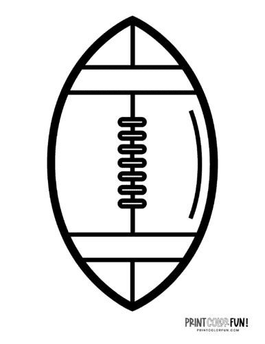 Football Coloring Pages