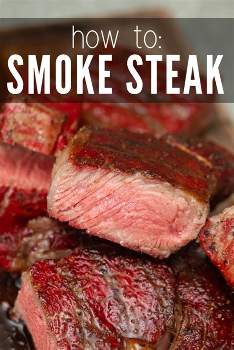 Smoked steak is an incredibly delicious way to prepare steak. The steak comes off the grill ...