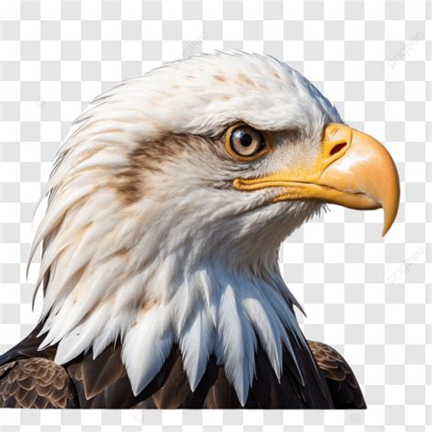 A Bald Eagle Is Shown With White Background, A Bald Eagle Is Shown ...