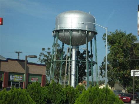 Water Tank Tower - Stockton, California