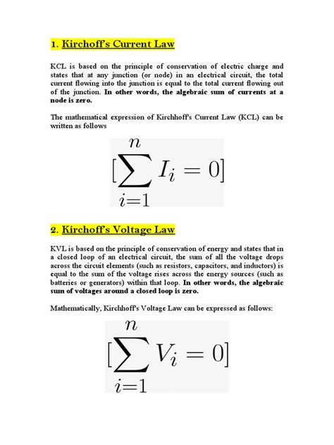 Basics of Circuit Theory | Download Free PDF | Electrical Network | Voltage