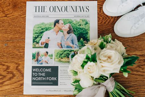 The ultimate guide to making a wedding newspaper (with Canva templates ...