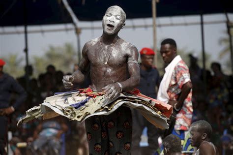 Voodoo sacrifices on national holiday in Benin