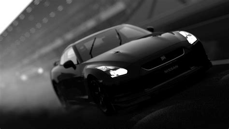 Black Sports Car Wallpaper