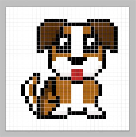 How to Make a Pixel Art Dog - Pixel Art Tutorial