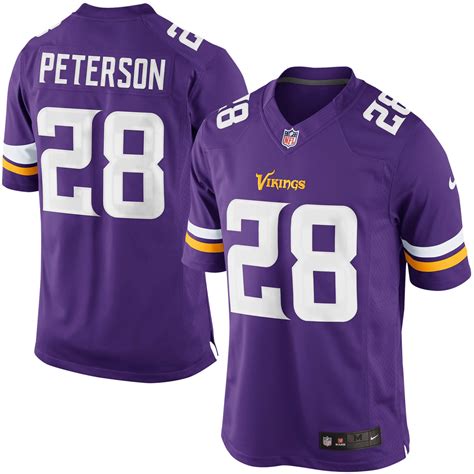 Nike Adrian Peterson Minnesota Vikings Purple Team Color Limited Jersey