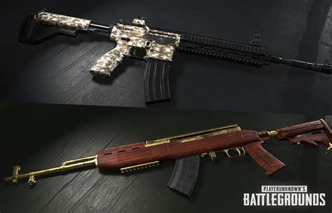 PUBG Weapon Skins System Launched in Test Server