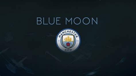 Download Blue Moon Manchester City Logo Wallpaper | Wallpapers.com