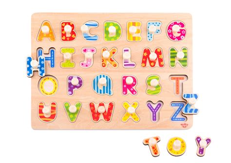 Tooky Toy Wooden Alphabet Puzzle - Toys 4 You