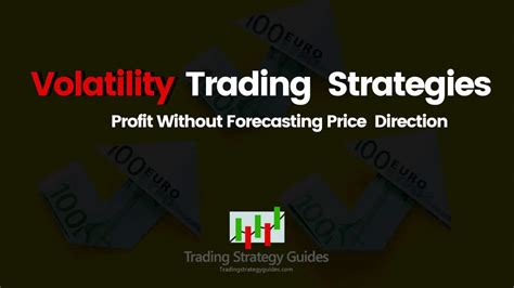 Volatility Trading Strategies – Profit W/o Forecasting Direction