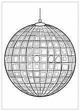 Disco Ball Coloring Pages  Shine Bright With These Geometric Patterns sketch template