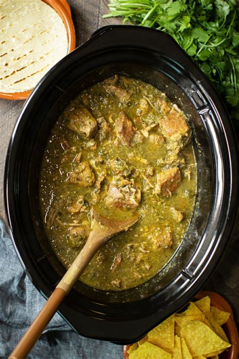 Slow Cooker Chile Verde | Recipe | Slow cooker pork, Slow cooker chile verde, Verde recipe