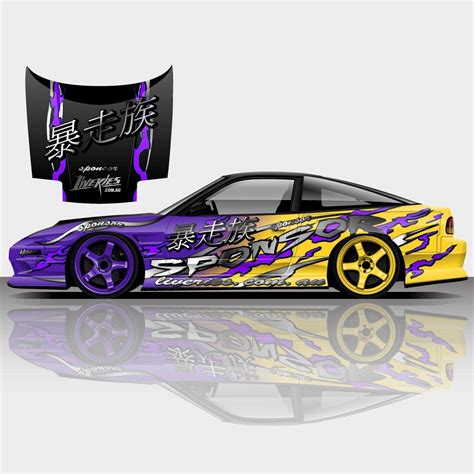 Tokyo Medallion Drift Livery Design Car Wrap, Motorsport Livery, Drift ...