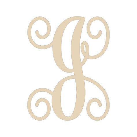 Monogram Door Hanger, Script Door Hanger, Wreath Attachment, Script ...