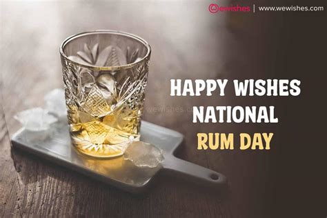 Happy National Rum Day Wishes (16 August 2023) for All Liquor Lovers - Celebrate Special Day ...