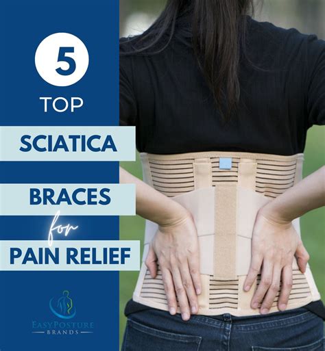 5 Top Sciatica Braces for Pain Relief – Easy Posture Brands