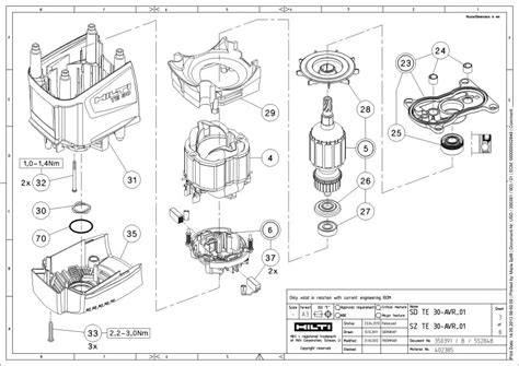 Hilti Te 60 Spare Parts List | Reviewmotors.co