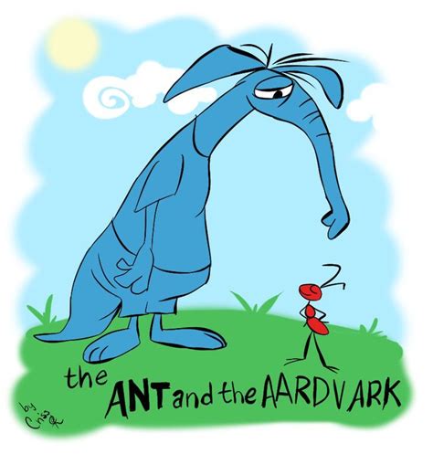 The Ant and the Aardvark | Anteaters, Aardvarks and Armadillos ... | Classic cartoon characters ...