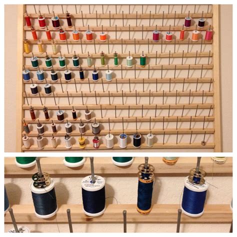 Thread storage that holds bobbin with matching thread | Bobbin storage ...