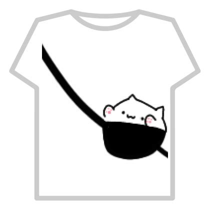 Up Hand Bongo Cat in Swag Black Bag | Free t shirt design, Roblox t ...