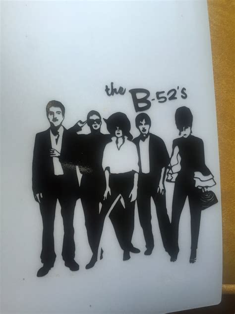 The B-52s first album cover vinyl sticker decal | Etsy