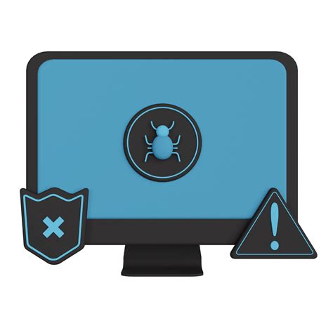 malware détecté illustration 3d 10161598 PNG