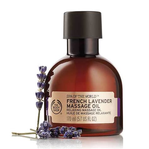 The Body Shop French Lavender Massage Oil ~ Bath & Body