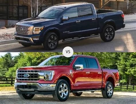 2021 Nissan Titan vs 2021 Ford F-150 | What’s the Difference? | Five ...