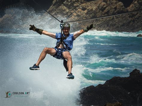 Mossel Bay thrills tourists with longest zipline in the world over an ocean - SAPeople ...