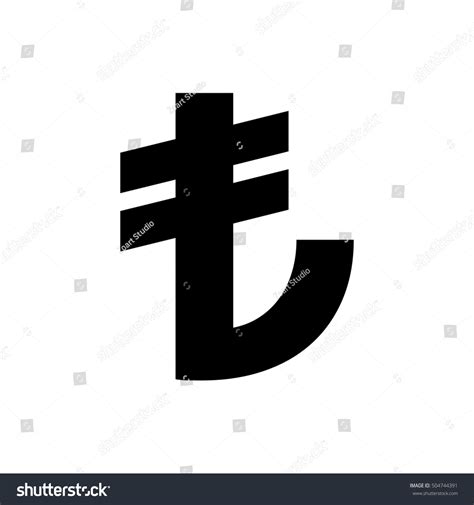 Turkish Lira Sign Turkish Currency Symbol Stock Vector (Royalty Free ...