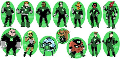 Green Lantern Corps Members by JoelRCarroll on DeviantArt | Green ...