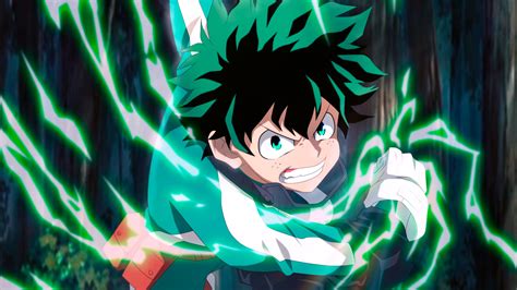 Download Izuku Midoriya Anime My Hero Academia 4k Ultra HD Wallpaper