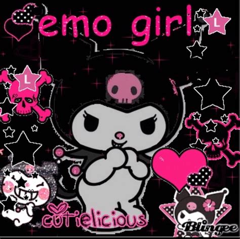 🌷~ B U N ゛ | Emo wallpaper, Goth wallpaper, Hello kitty pictures