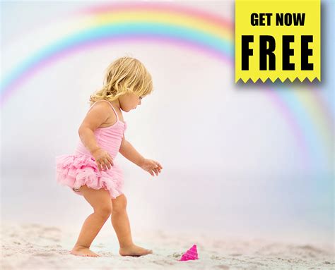 FREE rainbow Photo Overlays, Photoshop overlay – MR.Overlay