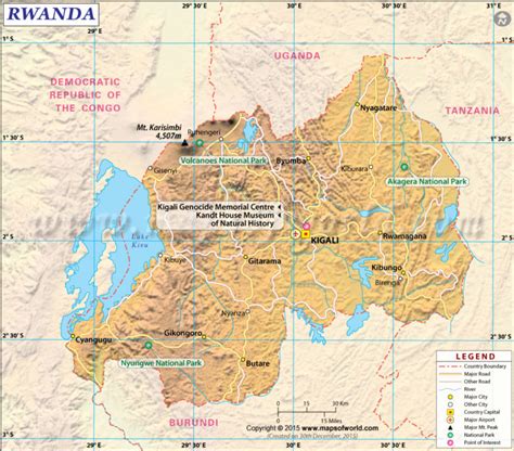 rwanda-map - Connect Rwanda