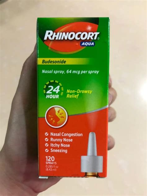 RHINOCORT AQUA NASAL SPRAY, Beauty & Personal Care, Fragrance & Deodorants on Carousell