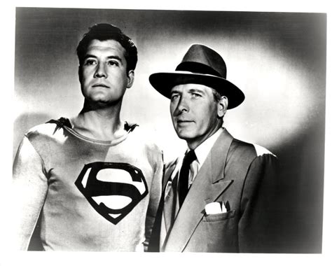 George Reeves & Robert Shayne | Adventures of superman, George reeves ...