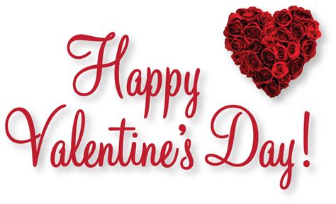 Happy Valentine’s Day PNG Transparent Images