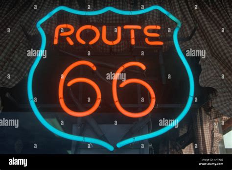 A route 66 sign Stock Photo - Alamy