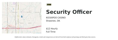 Security Officer Job in Shawnee, OK at Kickapoo Casino