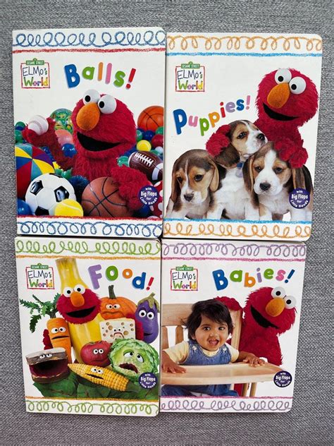 Sesame Street Elmo world, Hobbies & Toys, Books & Magazines, Children's ...