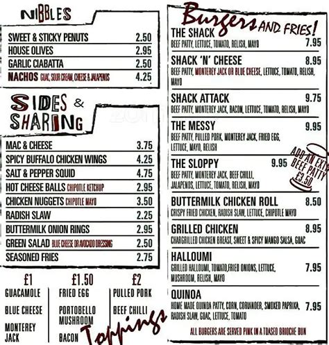 Grillshack Menu, Menu for Grillshack, Soho, London - Zomato UK