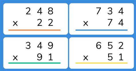 Long Multiplication Method KS2: How To Teach It Step-By-Step