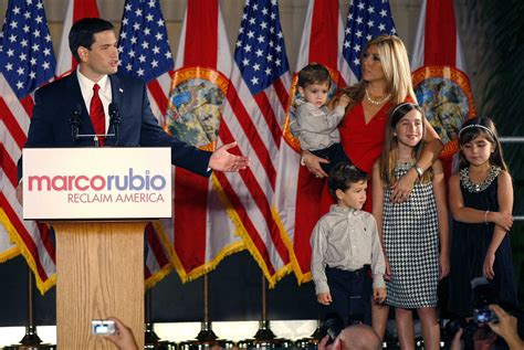 Who is Marco Rubio's wife?