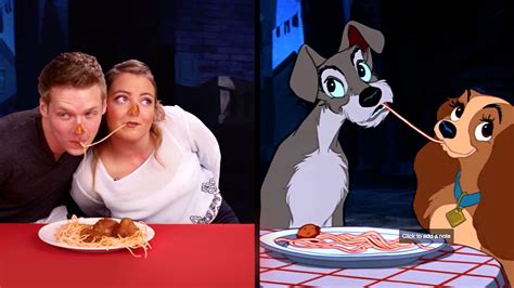 Total Strangers Recreate the Lady and the Tramp Spaghetti Scene ...