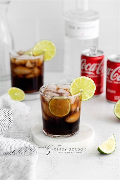 Gin and Coke - Vegetarian Mamma