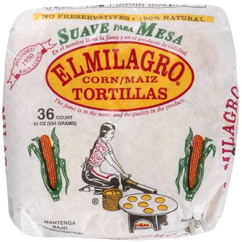 El Milagro Corn/Maiz Tortillas, 36 ct - Walmart.com