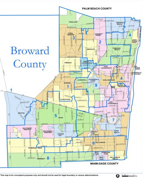 Broward County Map - Check Out The Counties Of Broward - Coconut Creek Florida Map - Printable Maps