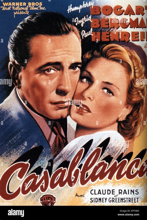 Casablanca movie poster hi-res stock photography and images - Alamy