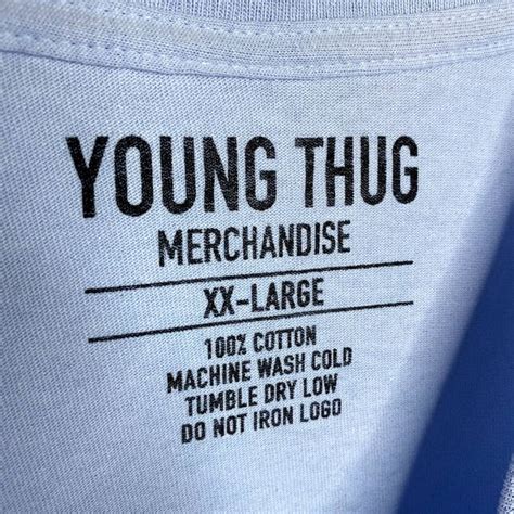 Young Thug Thugger Jeffrey Album Cover Hip Hop Rap Tour Merch Tee | Grailed